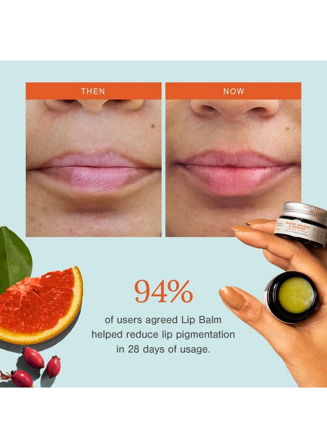 Blood Orange & Rosehip Lip Balm, 5 G | Enriched With Natural Ceramides To Hydrate, Moisturise & Reduce Pigmentation | Formulated With Organic Castor Oil, Jojoba Oil And Vitamin E To Soothe Dry & Chapped Lips For Soft, Healthy Lips | For Men And Women | Clinically Proven Dermatologically Tested - pzsku/ZB4C10B97E693D4404077Z/45/_/1735566887/150c3bdd-5d9c-4846-bd8b-1bc4aa3d3e3e