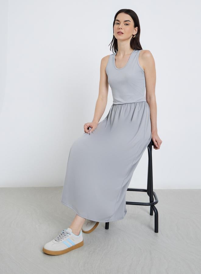 تايك تو فستان ميدي بدون أكمام - Image 1