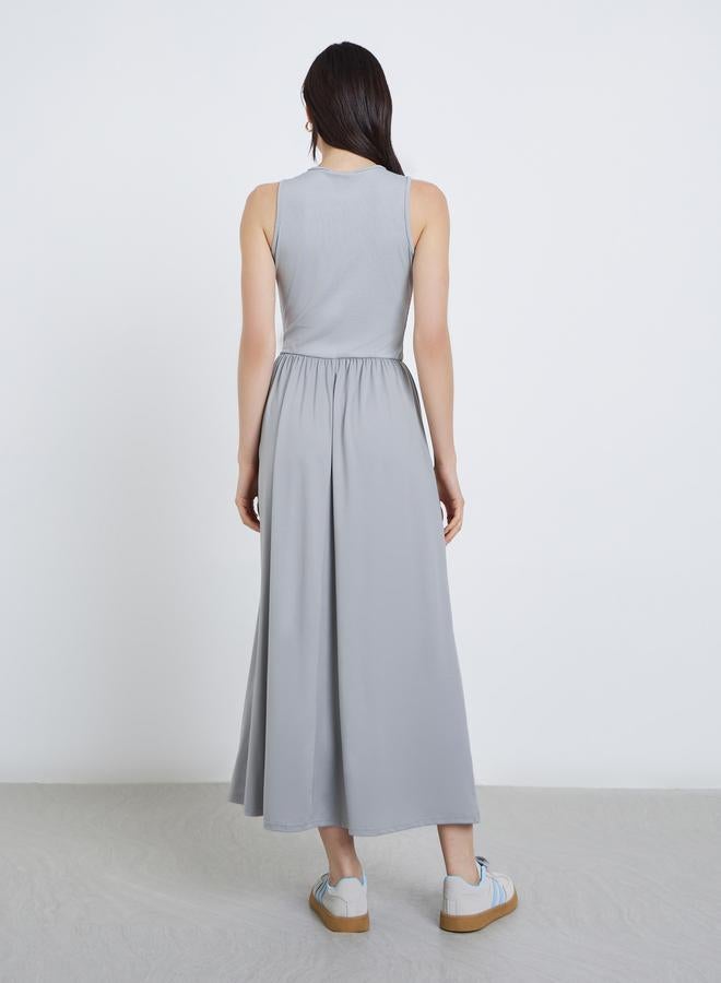 تايك تو فستان ميدي بدون أكمام - Image 5