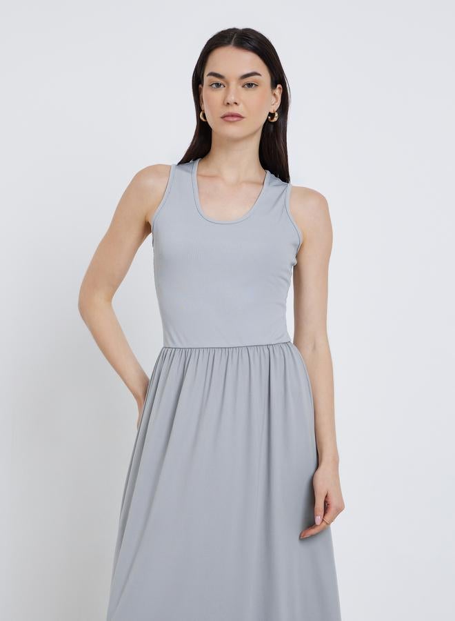 تايك تو فستان ميدي بدون أكمام - Image 3