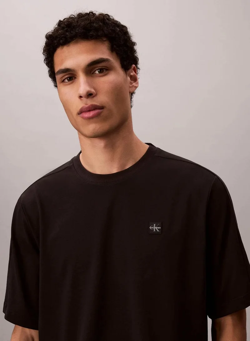 Calvin Klein Black Performance Cotton Blend Gym T-Shirt for Men | Best Price UAE
