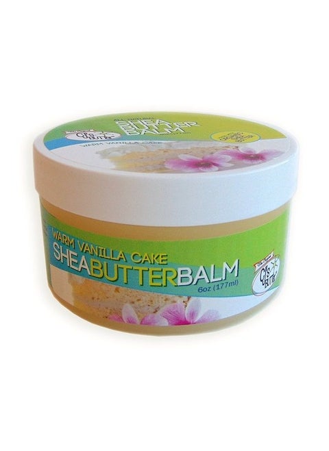 The Original CJ's BUTTer® All Natural Shea Butter Balm - Warm Vanilla Cake, 6 oz. Pot