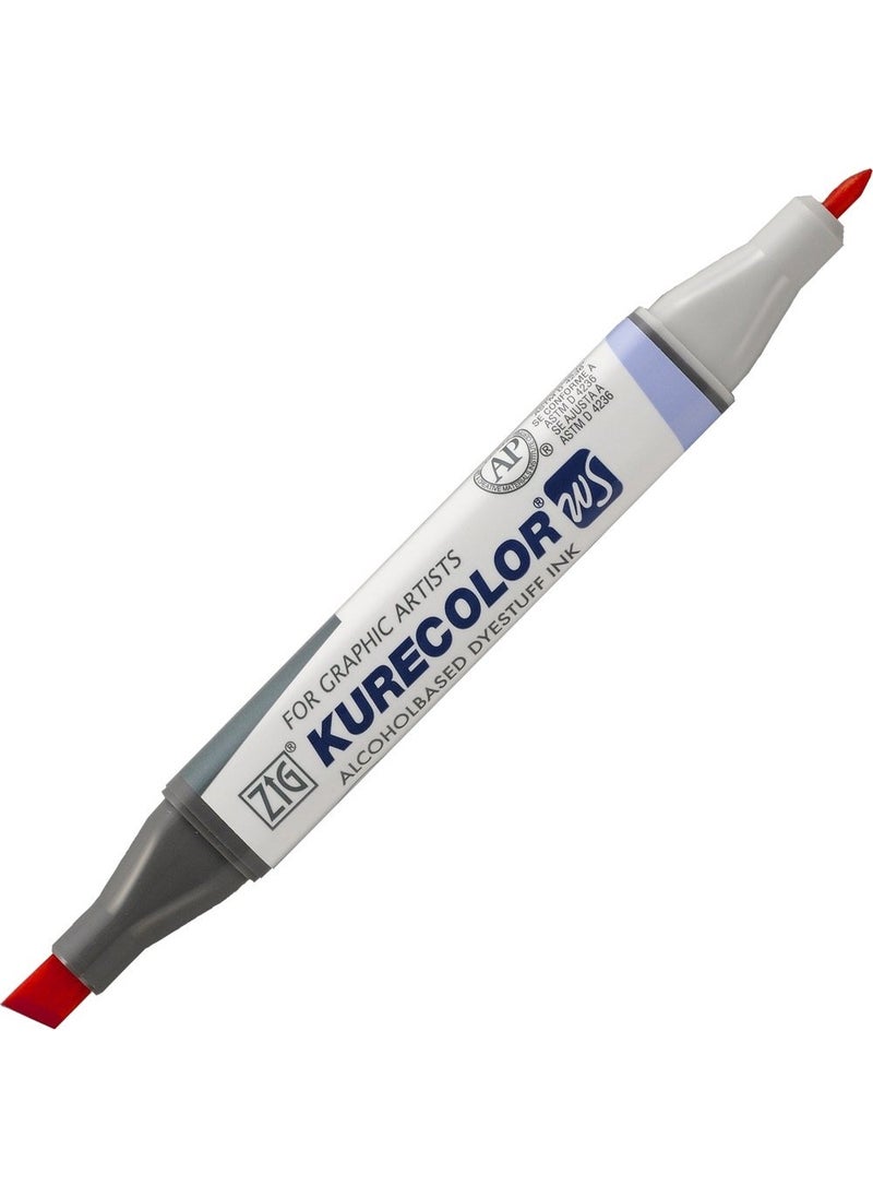 Zig Kurecolor KC3000 Twin S Marker Pen 264 Geranium Red  - Image 2