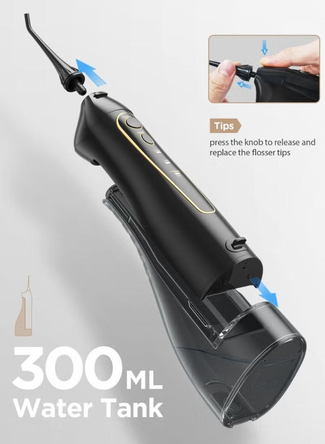 Fairywill Portable Intelligent Ultrasonic Toothbrush And Oral Irrigator Water Flosser Pack USB Rechargeable 3 Modes 300ML - Image 4