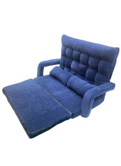 Albawadi Folding Sofa Floor Chair Comfort Bed with Double Pillows Adjustable Back  - Image 3