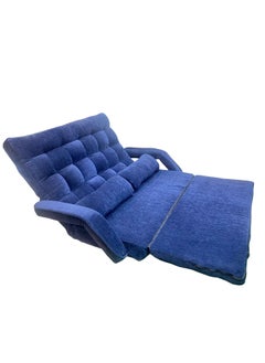 Albawadi Folding Sofa Floor Chair Comfort Bed with Double Pillows Adjustable Back  - Image 5