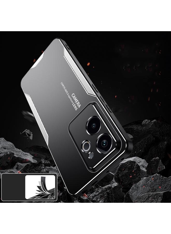 S-TOP Case For Realme GT 6 Blade Series TPU Hybrid Metal Phone Case - Image 5