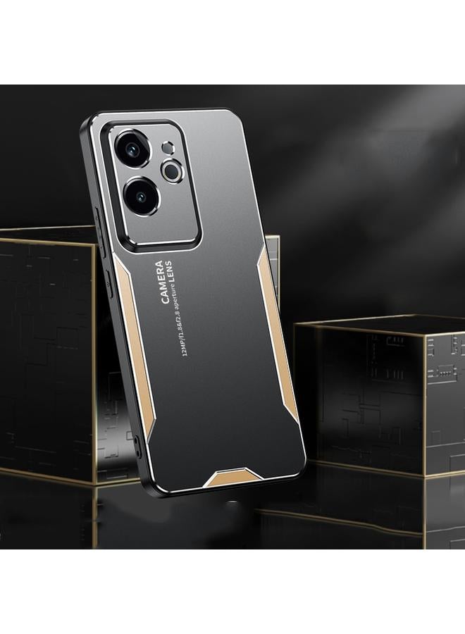 S-TOP Case For Realme GT 6 Blade Series TPU Hybrid Metal Phone Case - Image 3