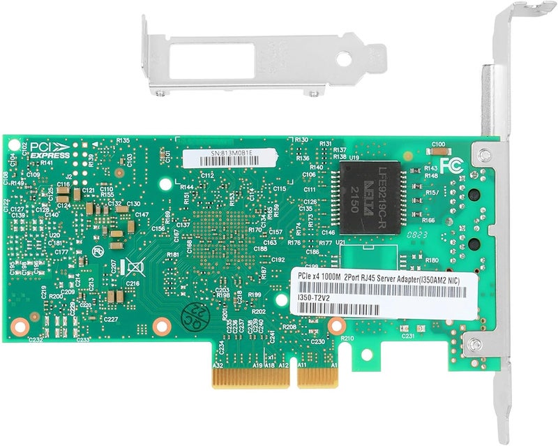 Vogzone 1Gb PCI-E NIC Network Card for Intel I350-T2V2,10MbE/100MbE/1GbE Copper Dual RJ45 Ports, with Intel I350-AM2 Chip,1GbE PCI Express 2.1 X4 Ethernet Adapter Support Windows/Linux/VMware - Image 4