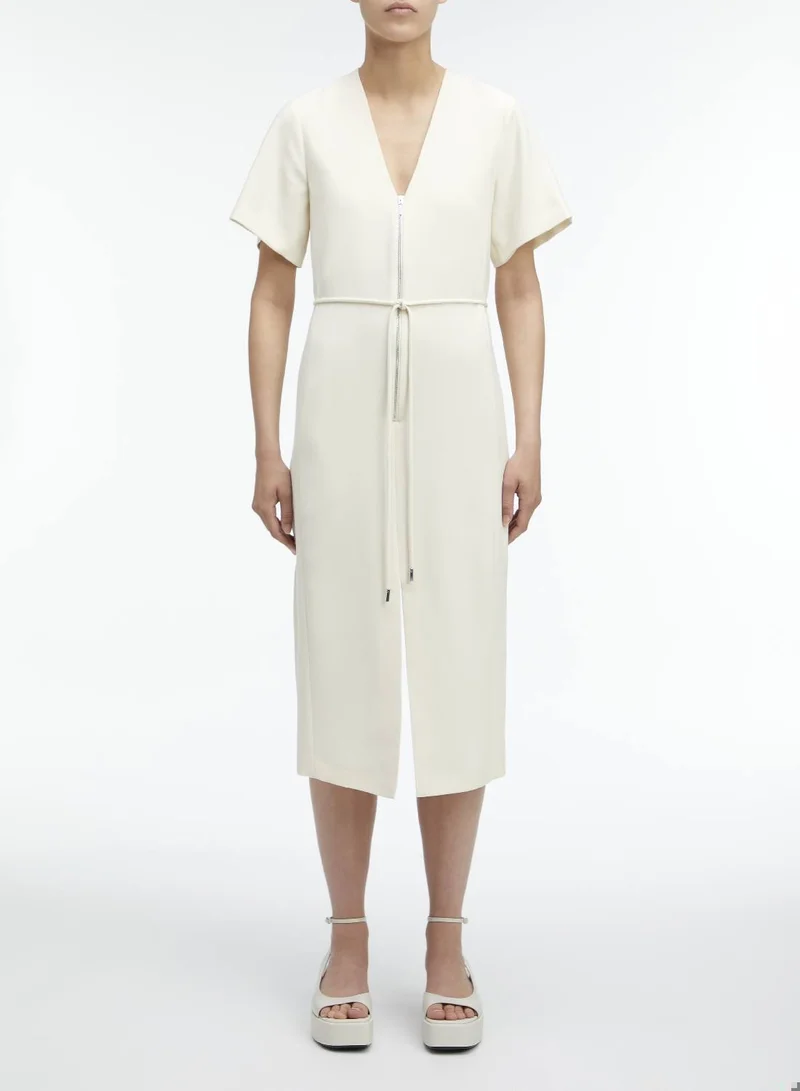 open lace back dress Bryn Twill Dress