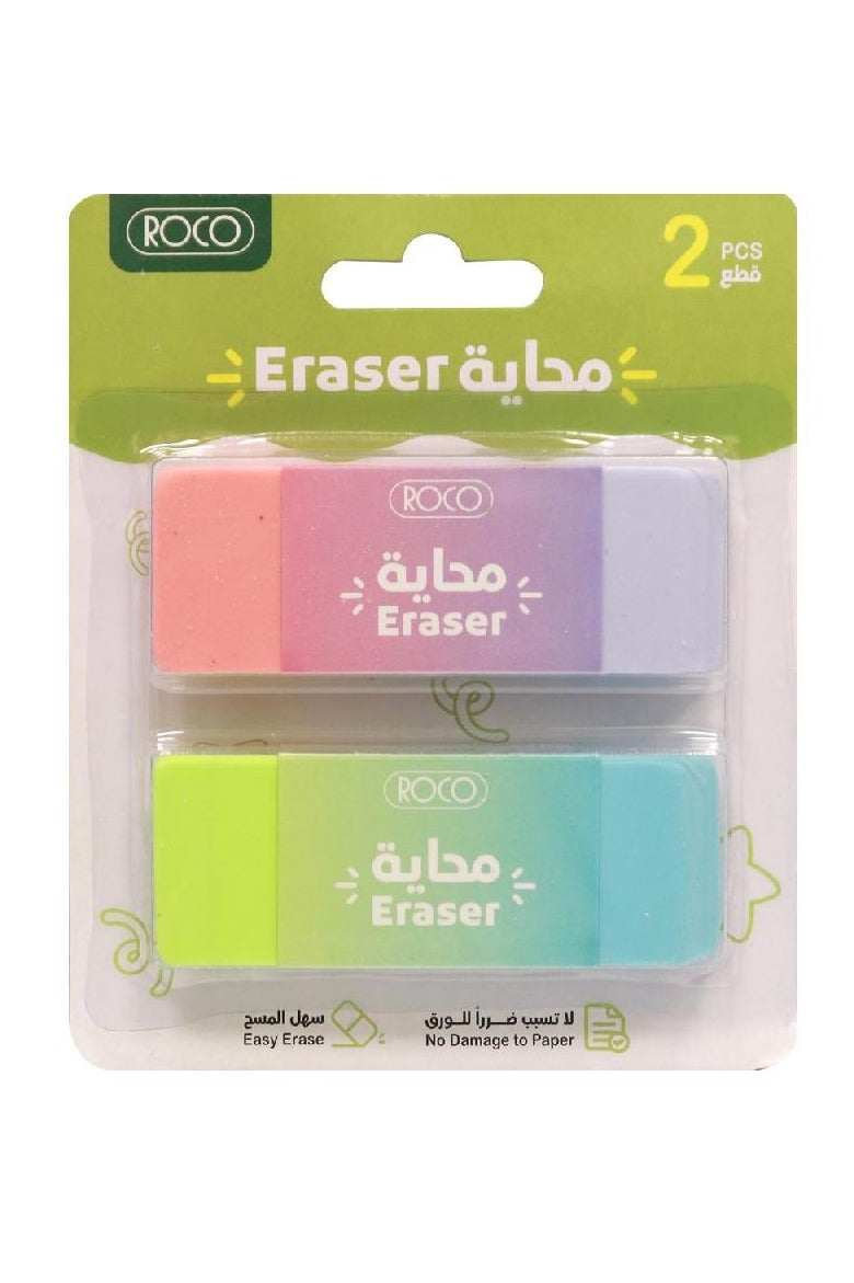 روكو ممحاة مطاطية ملونة متنوعة الألوان