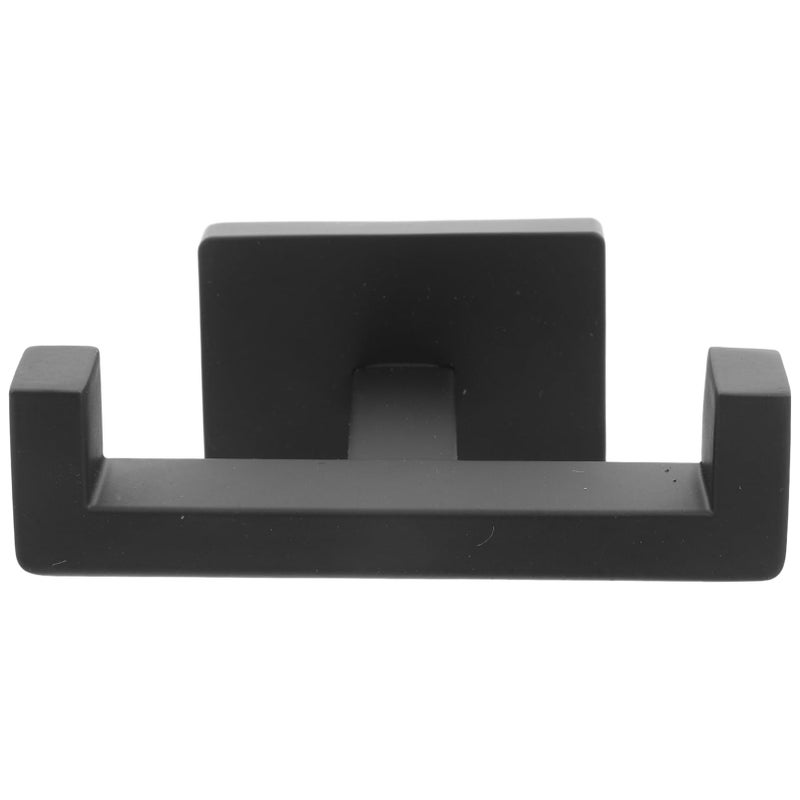 Black Heavy Duty Robe Hooks Wall Mounted Kitchen Towel Hanger - Image 2