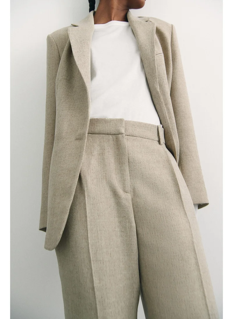 H&M Tapered tailored trousers