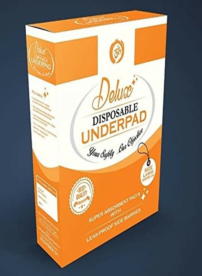 ديلوكس فوط صحية فاخرة للاستخدام مرة واحدة، مقاس 60 × 90 سم (10 قطع) - Image 1