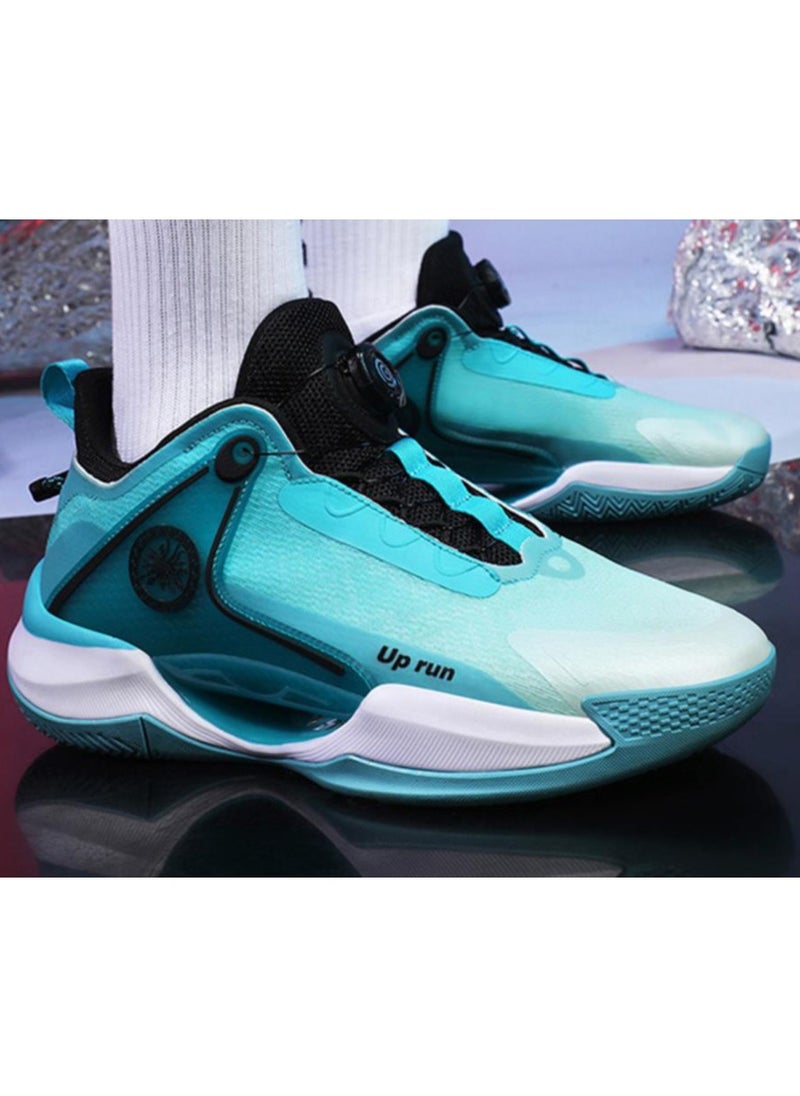 KUYING - Hollow Out Shock Absorption Rotating Button Free Tie Up Sneakers - Image 1