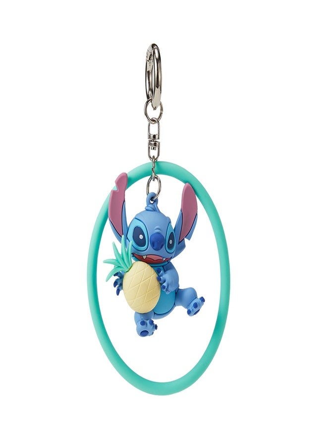 ميني سو سلسلة مفاتيح مينيسو ستيتش، مجسم شخصية ستيتش، تعليقة لطيفة للحقائب، صغيرة (خضراء) - Image 1