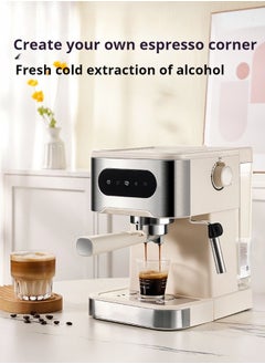 M MIAOYAN The new important coffee machine provides a small American milk bubble machine semi -automatic coffee machine coffee machine, a multi -function Italian coffee machine  - Image 3
