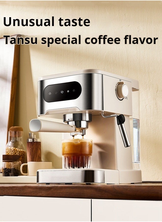 M MIAOYAN The new important coffee machine provides a small American milk bubble machine semi -automatic coffee machine coffee machine, a multi -function Italian coffee machine  - Image 2