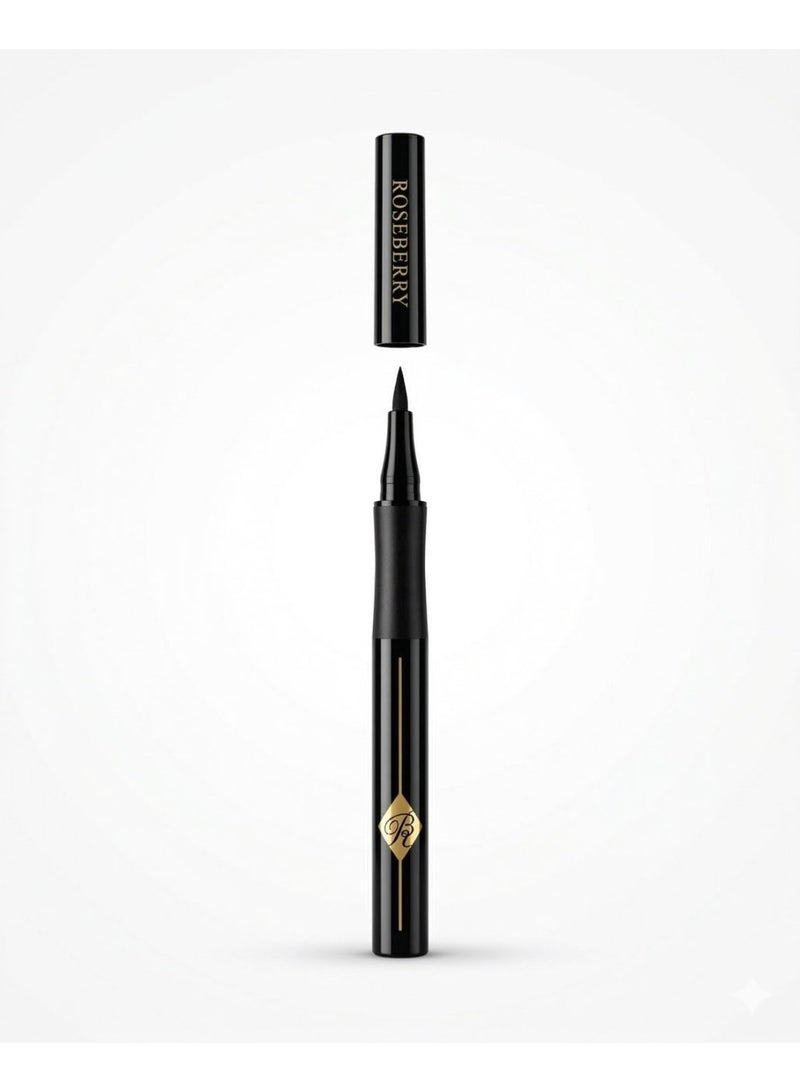 روز بيري Rose Berry Quick Fine Line Shodo Pen Liquid Eyeliner, Magic New Formula - Image 2