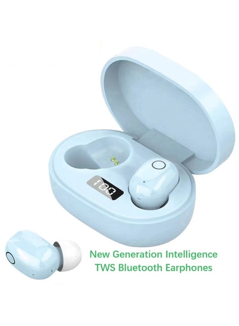 general Classic Mini Headset J15 Smart Earbuds TWS Bluetooth Headphones with LED Power Display Built-in High-Definition Microphone, Intelligent Noise Reduction HiFi Sound Quality Deep Bass Smart Touch Control - Image 1