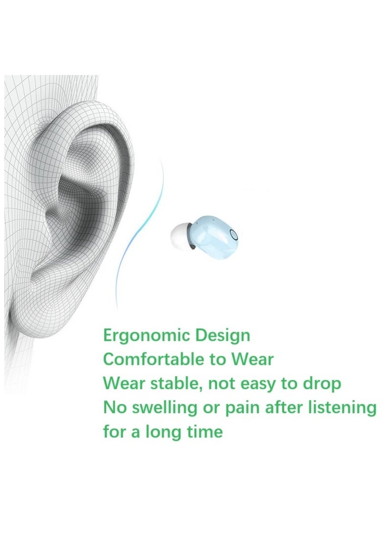 general Classic Mini Headset J15 Smart Earbuds TWS Bluetooth Headphones with LED Power Display Built-in High-Definition Microphone, Intelligent Noise Reduction HiFi Sound Quality Deep Bass Smart Touch Control - Image 3