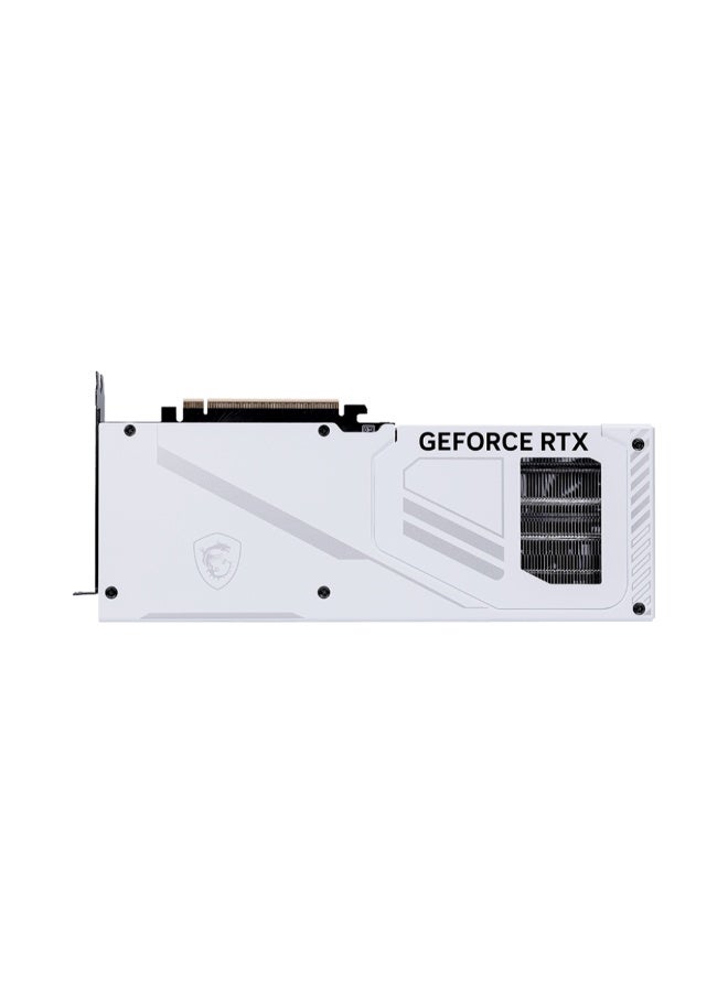 MSI GeForce RTX 5070 Ti 16GB GDDR7 Ventus 3X PZ OC Graphics Card, 8960 CUDA Cores, 2482 MHz Boost, PCIe Gen5, Triple Fan Cooling, DLSS 4 & Ray Tracing, HDMI 2.1b + 3× DP 2.1, ATX 3.1 16-Pin, White | 912-V531-636 - Image 4