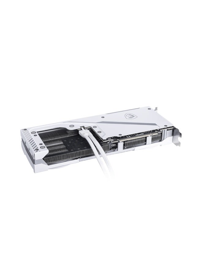 MSI GeForce RTX 5070 Ti 16GB GDDR7 Ventus 3X PZ OC Graphics Card, 8960 CUDA Cores, 2482 MHz Boost, PCIe Gen5, Triple Fan Cooling, DLSS 4 & Ray Tracing, HDMI 2.1b + 3× DP 2.1, ATX 3.1 16-Pin, White | 912-V531-636 - Image 5