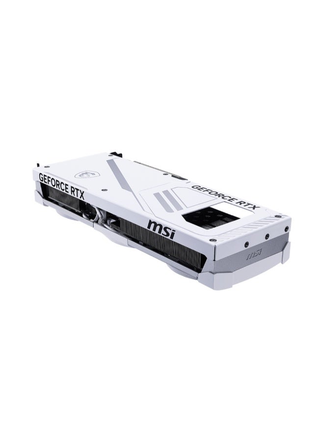 MSI GeForce RTX 5070 Ti 16GB GDDR7 Ventus 3X PZ OC Graphics Card, 8960 CUDA Cores, 2482 MHz Boost, PCIe Gen5, Triple Fan Cooling, DLSS 4 & Ray Tracing, HDMI 2.1b + 3× DP 2.1, ATX 3.1 16-Pin, White | 912-V531-636 - Image 3
