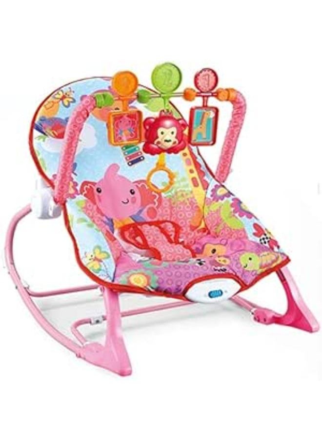 Generic - Bouncer, Swing Vibration And Music, Motion Modes Sleep Pivot Sitting Super Padded Safety Belt And Saliva Hanging By Kidsworld - Image 1