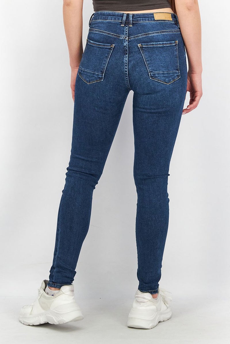 ESPRIT جينز دنيم غسول ضيق للنساء ، غسيل أزرق - Image 3