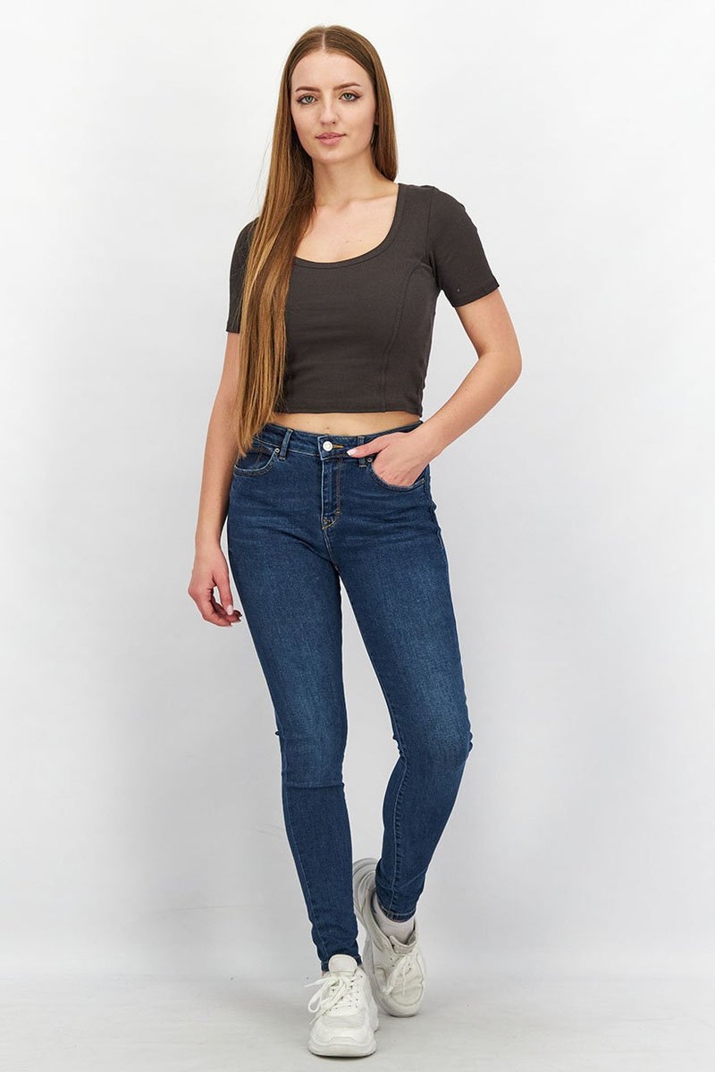 ESPRIT جينز دنيم غسول ضيق للنساء ، غسيل أزرق - Image 4