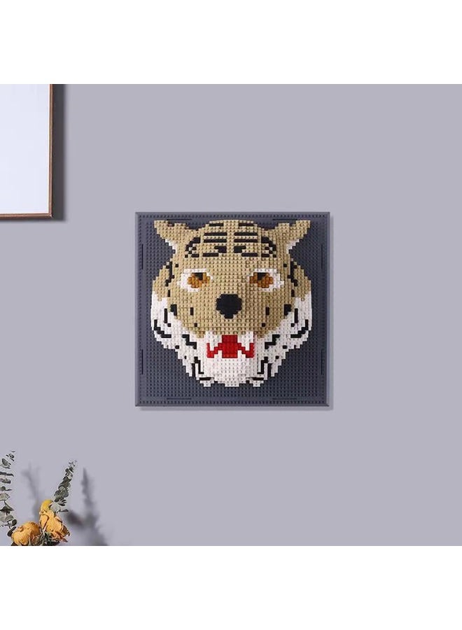 BDYDT Art Tiger Building Blocks Set; A Wall Decor Set for Adults Who Love Creative Hobbies(2313 Pieces) Toys Gifts for Kid and Adult - Image 5