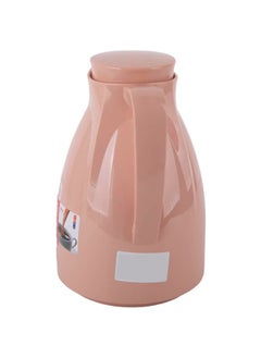 Valk Vacuum Flask With Double Wall Glass 600 Ml  Wide Mouth With Anti-Leakage Cap Double Walled Travel Mug  Mocca Color  - Image 5