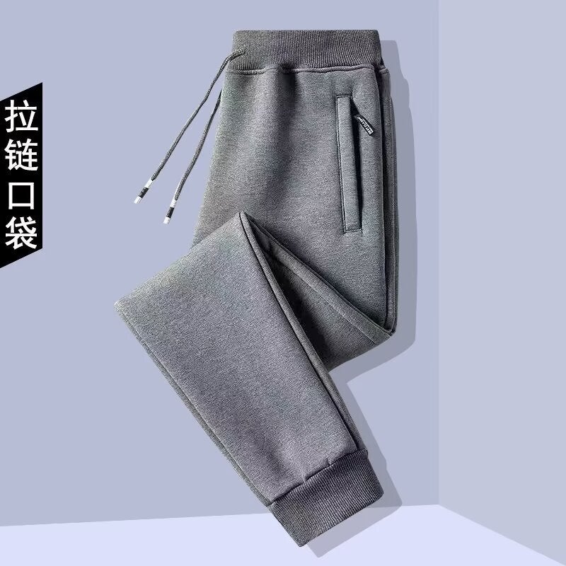 Pants Boys Spring Plus Fat Plus Size Loose Sweatpants Casual Sports Pants Men'S All-Match Trendy Brand - Image 4