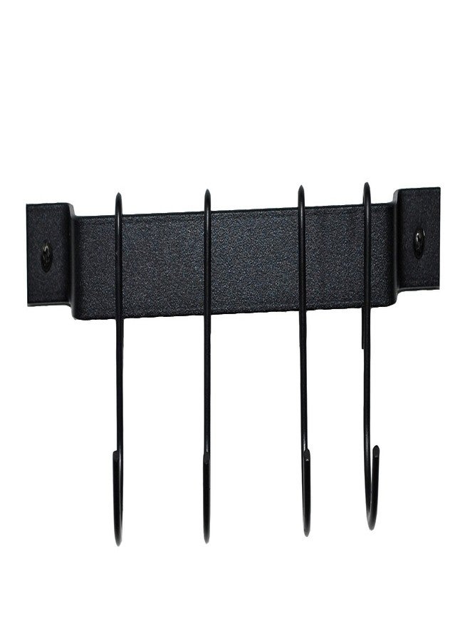 Rogar 12" Black Utensil Rack - Image 1