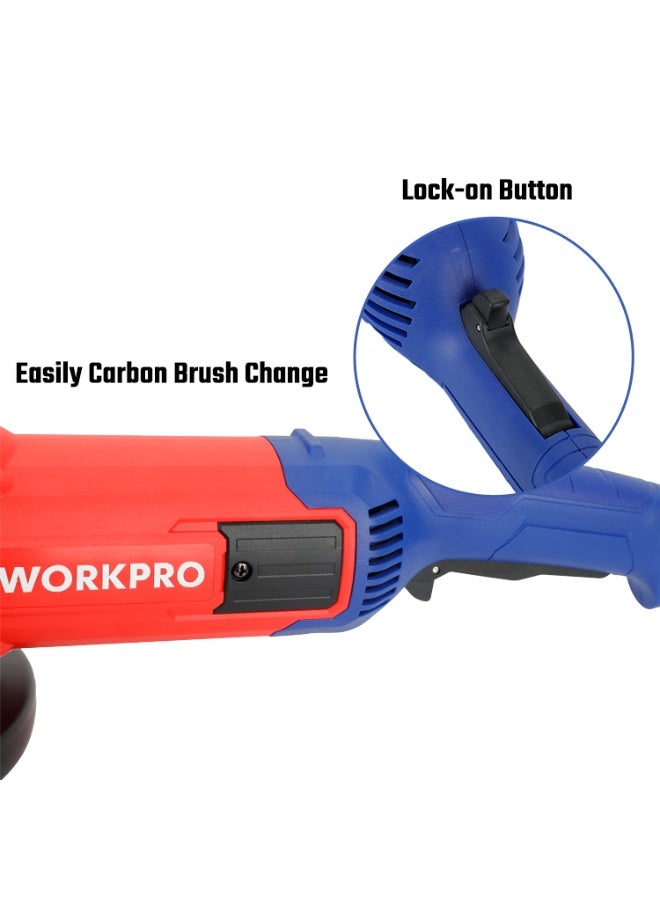 WORKPRO 180mm 2200W PROFESSIONAL ANGLE GRINDER - Image 3