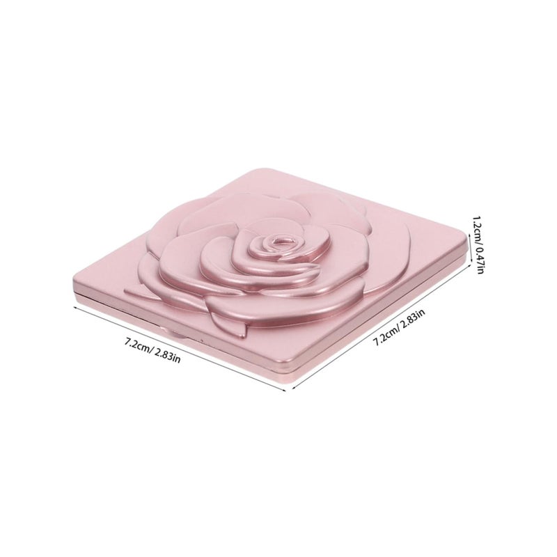 Portable Folding Makeup Mirror with Magnification Compact Travel Mirror for Women - Image 3