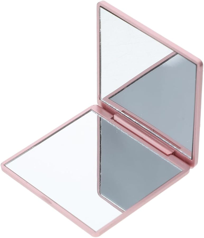 Portable Folding Makeup Mirror with Magnification Compact Travel Mirror for Women - Image 1