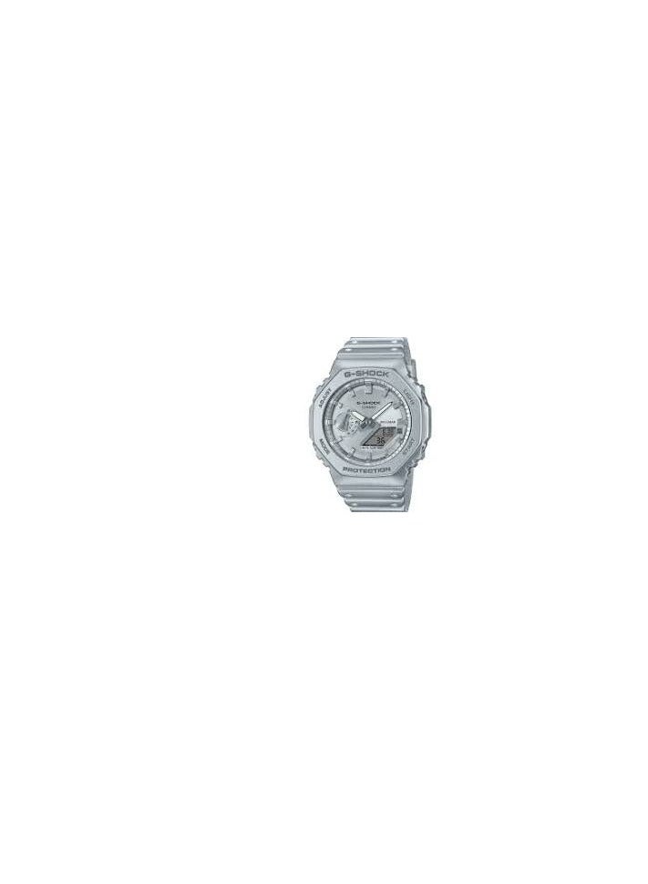 G-SHOCK Casio Analog-Digital Gray Dial Men's Watch-GA-2100FF-8ADR, Grey, Classic - Image 1