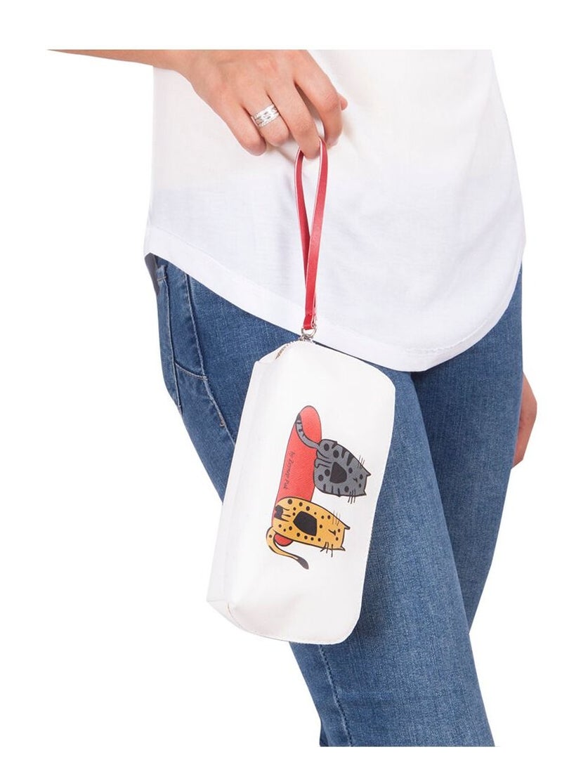 بيج ديزاين حقيبة مستحضرات التجميل للسفر بتصميم بيج كاتس - Image 5