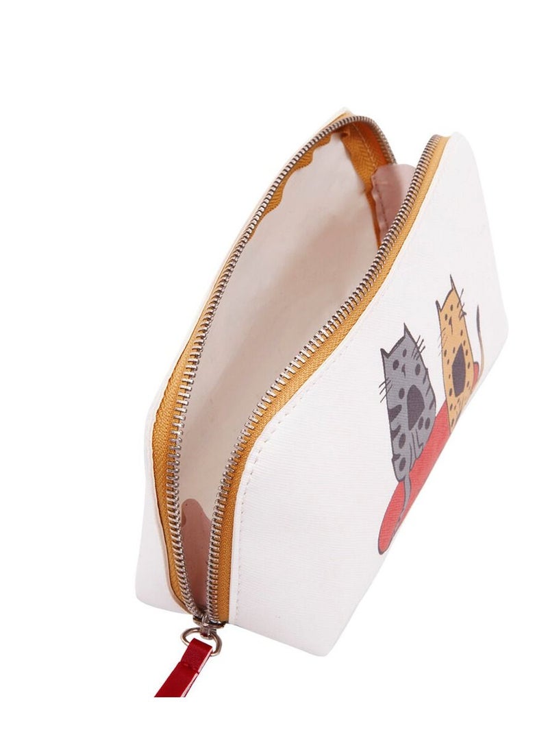 بيج ديزاين حقيبة مستحضرات التجميل للسفر بتصميم بيج كاتس - Image 4