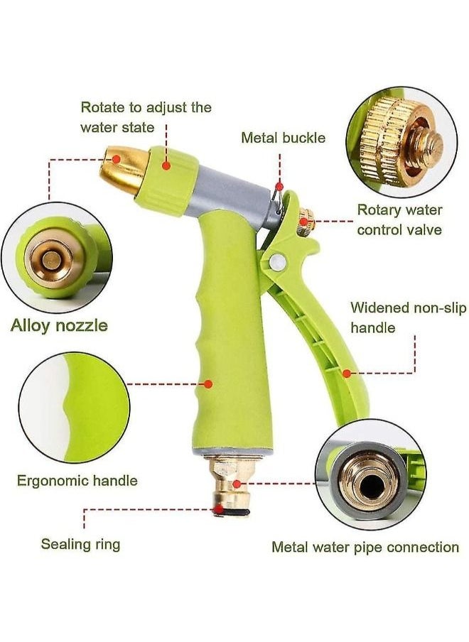 Plynox - Garden Hose Spray Nozzle Water Sprayer Gun Set - Image 1