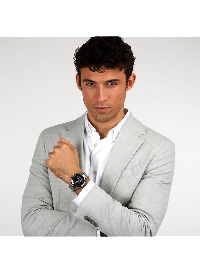 Maserati Men Traguardo Quartz Stainless Steel Fashion Watch Color Grey Model R8873612006 - Image 4