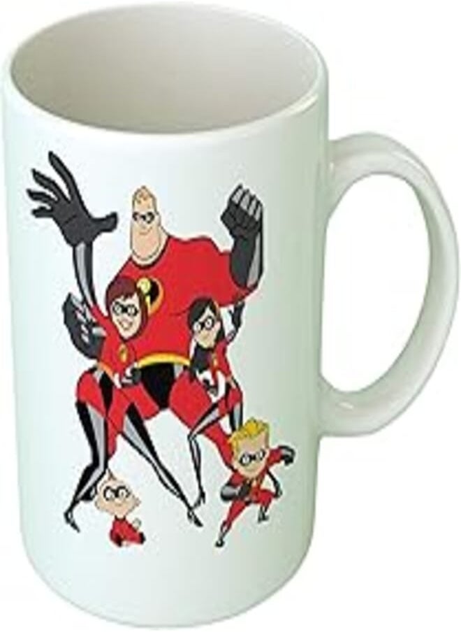 Upteetude - Upteetude Incredibles Ceramic Mug, White, 2724654007014 - Image 1