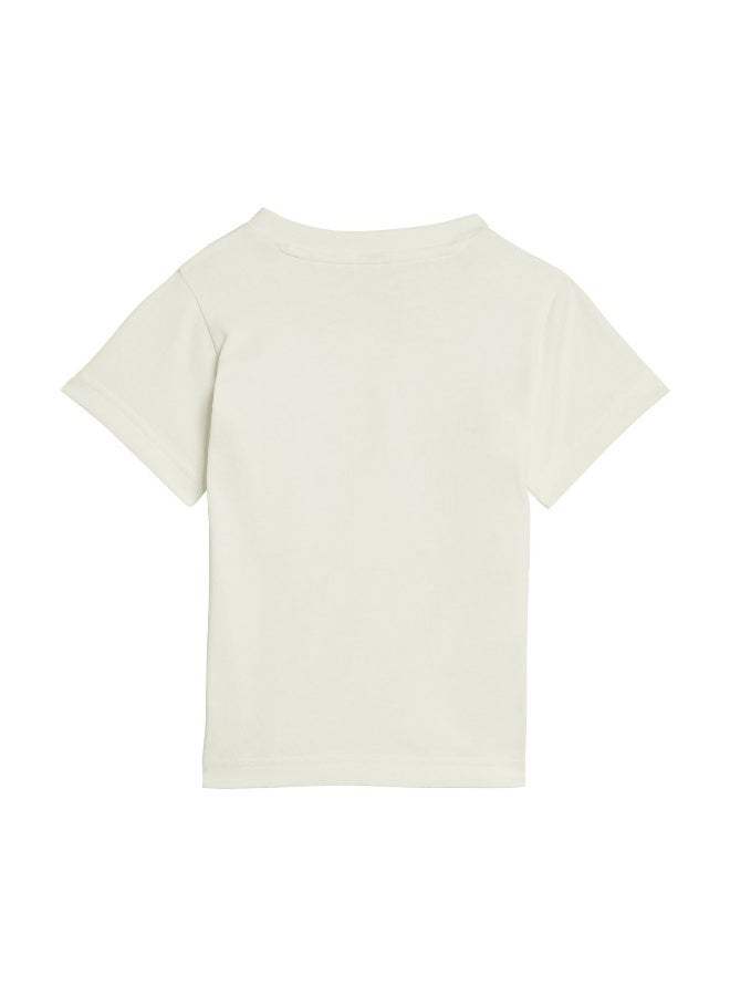 Adidas Adidas I Adiraptor T White Graphic Tee (Short Sleeve) T-Shirts For Kids - Image 2