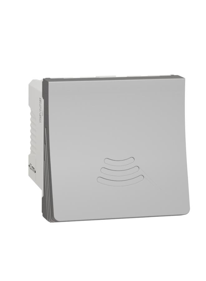 Schneider Electric, Unica Top/Class - Buzzer - 230V Ac - 2 M - Clip-In - Aluminium (Nu378530)