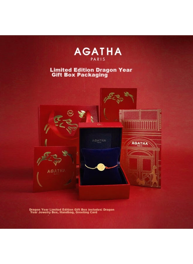 Agatha Red Horse-running Dog Silver Bracelet For Women, Zodiac New Year Birthday Gift For Girlfriend With Elegant Feel - Image 3