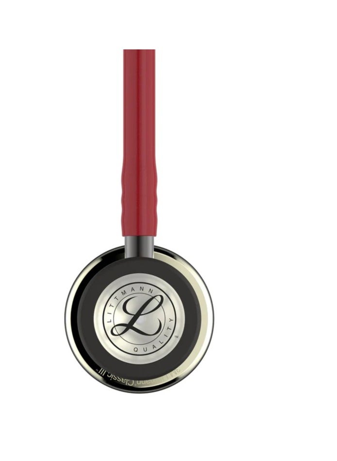 Littmann 3M LITTMANN CLASSIC III STETHOSCOPE 5864 BURGUNDY  - Image 4