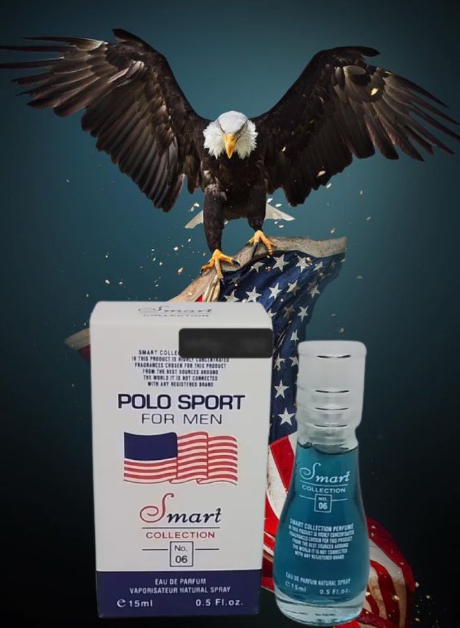 سمارت كولكشن  عطر بولو سبورت رقم 06 15مل - Image 1