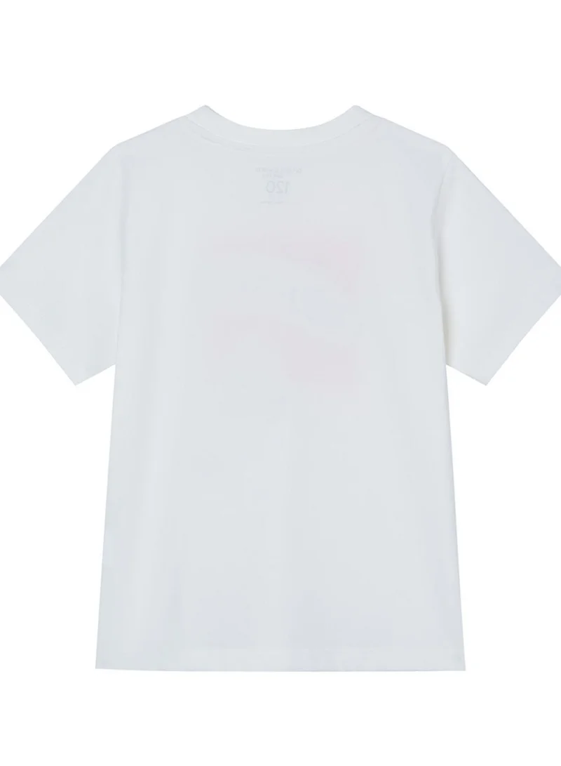 GIORDANO  Kid's Regular Fit Cotton Crew Neck Printed Tee  | Best Price UAE